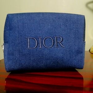 NWOT Dior Denim Pouch